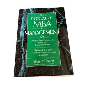 Vintage 1990s The Portable MBA in Management textbook 392 pages book